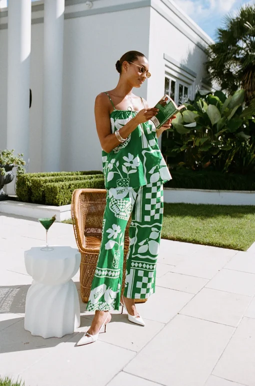 Sets|SABO Alani Pants-Lemoni Green