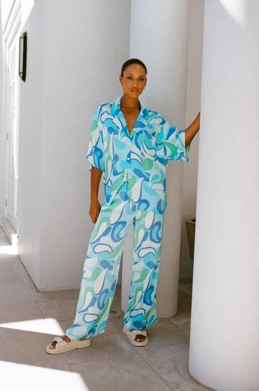 Sets|SABO Alanis Pants-Swirl