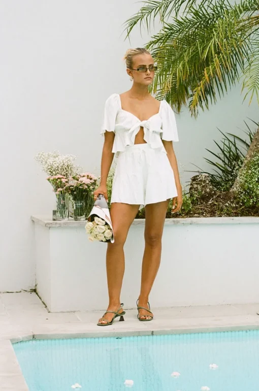 Sets|SABO Allura Top-White