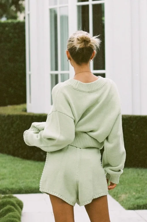 Sets|SABO Ayva Knit Shorts