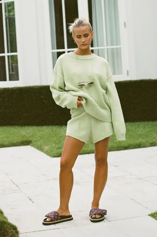 Sets|SABO Ayva Knit Shorts