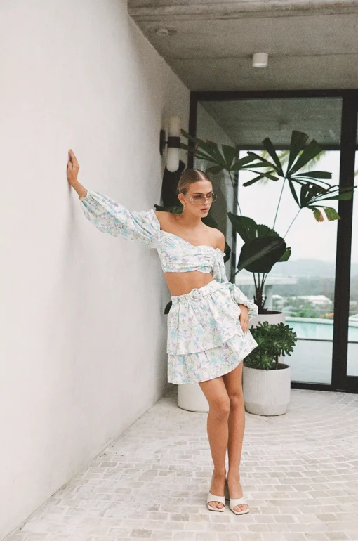 Sets|SABO Backless Zoe Top-Floral