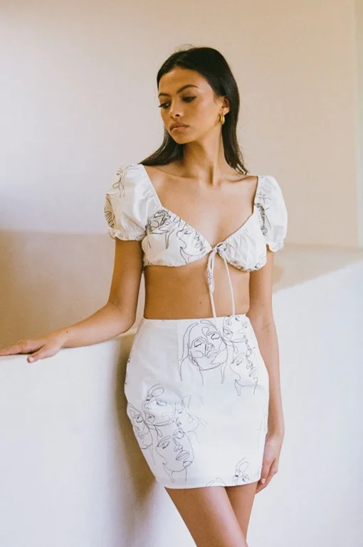 Sets|SABO Bandera Skirt-Silhouette