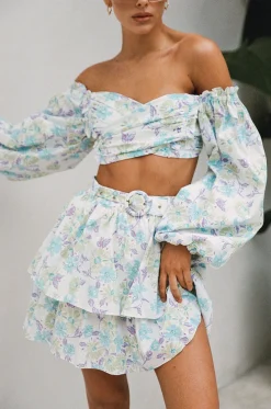 Sets|SABO Belted Zoe Skirt-Floral