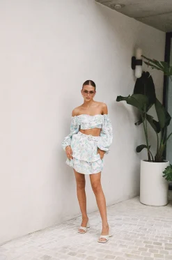 Sets|SABO Belted Zoe Skirt-Floral