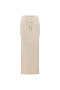 Sets|SABO Briana Midi Skirt-Nougat