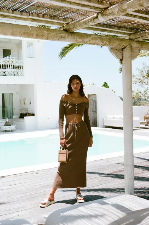 Sets|SABO Briana Top-Mocha