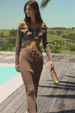Sets|SABO Briana Top-Mocha