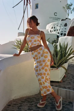 Sets|SABO Celina Top-Smudge Floral