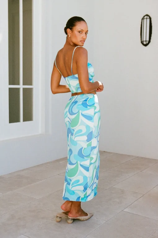 Sets|SABO Celyna Corset Top-Swirl