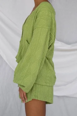 Sets|SABO Ellis Shorts-Green Cable