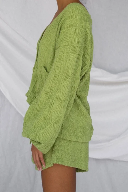 Sets|SABO Ellis Shorts-Green Cable