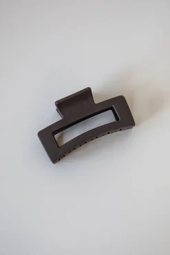 Hair|SABO Hallie Claw Clip-Chocolate