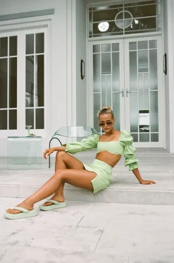 Sets|SABO Jade Skirt-Green