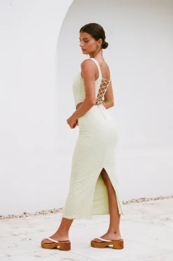 Sets|SABO Jhoselle Midi Skirt-Green