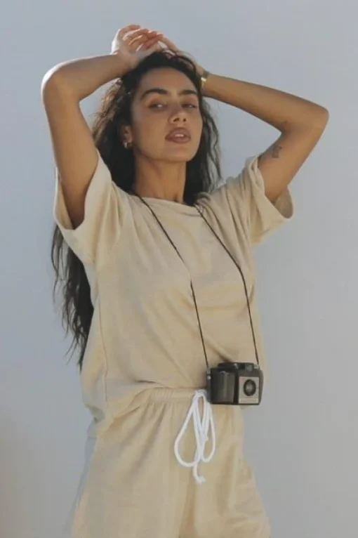 Sets|SABO Kairo Towelling Top-Tan