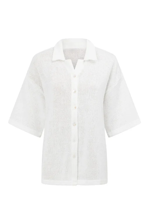 Sets|SABO Kase Top-White Knit