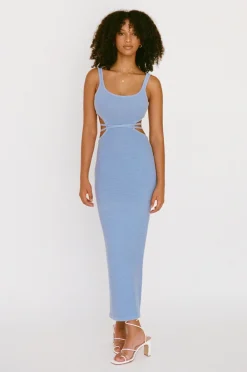 Dresses|SABO London Knit Dress-Azure