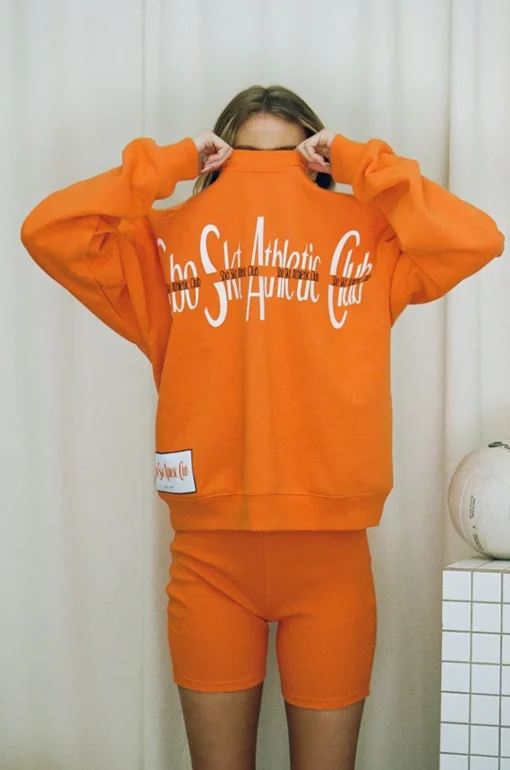 Sets|SABO Medley Sweater-Orange