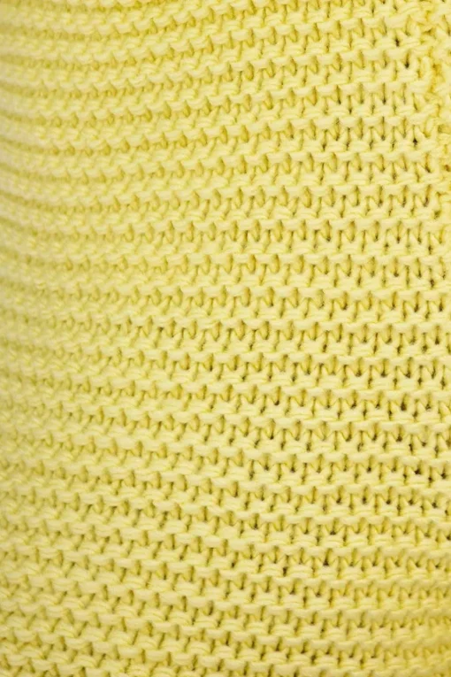 Sets|SABO Noelle Knit Shorts-Lemon