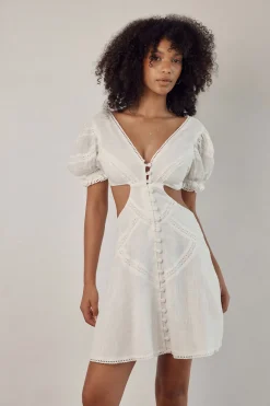 Dresses|SABO Paisley Cutout Dress