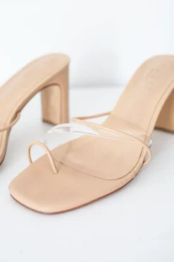 Back In|SABO Strappy Rafaela Heels-Tan