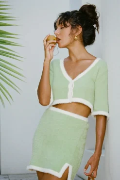 Sets|SABO Tai Knit Top