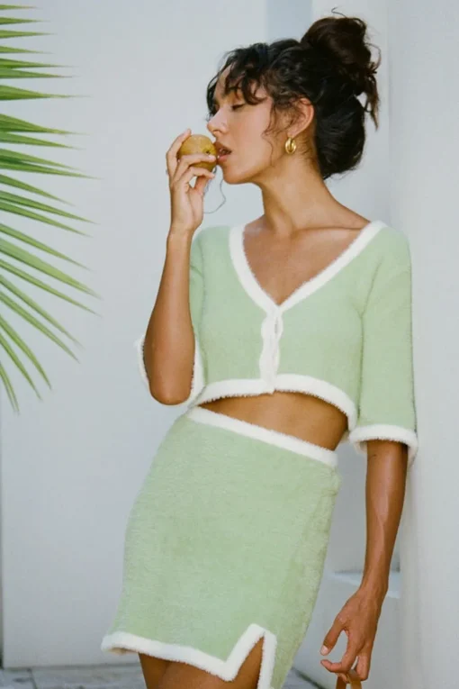 Sets|SABO Tai Knit Top