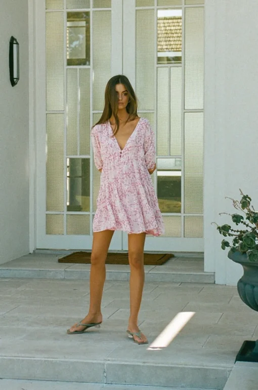 Dresses|SABO Tarelle Dress-Pink