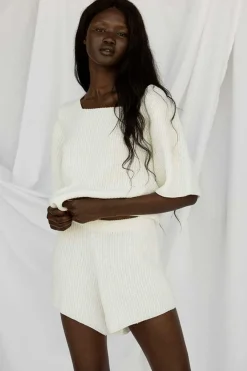 Sets|SABO Tarlo Ribbed Shorts