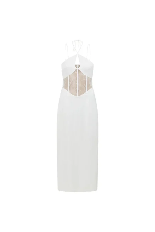 Dresses|SABO Teyah Midi Dress-White