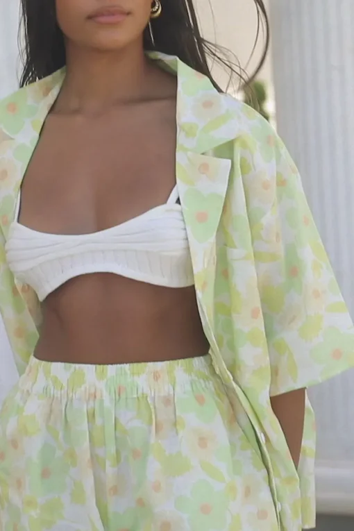 Sets|SABO Thessy Shorts-Floral