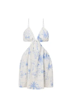 Dresses|SABO Toulouse Mini Dress-Santorini