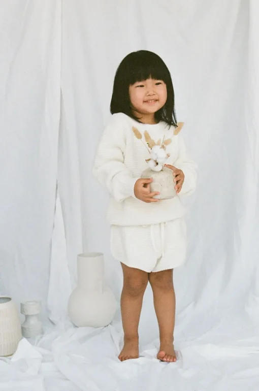 Mini|SABO Vanilla Mini Knit Top