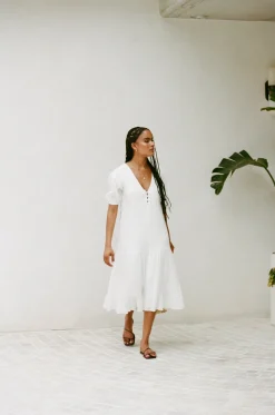 Dresses|SABO Vittoria Dress-White