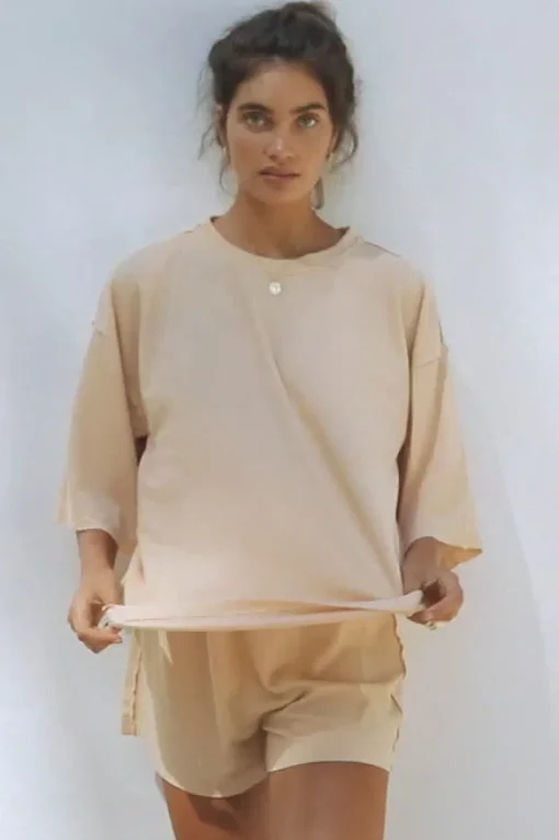 Sets|SABO Wanderer Shorts-Honey