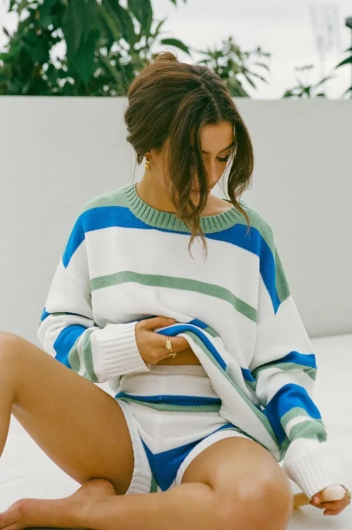 Sets|SABO Zaia Knit Bike Shorts