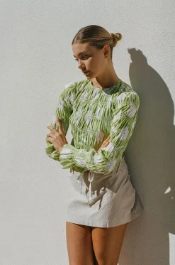 Tops|SABO Ziah Shirred Top