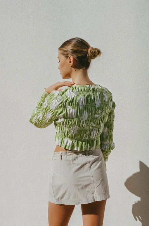 Tops|SABO Ziah Shirred Top