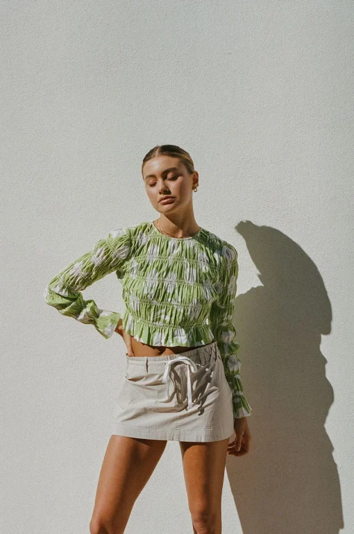 Tops|SABO Ziah Shirred Top